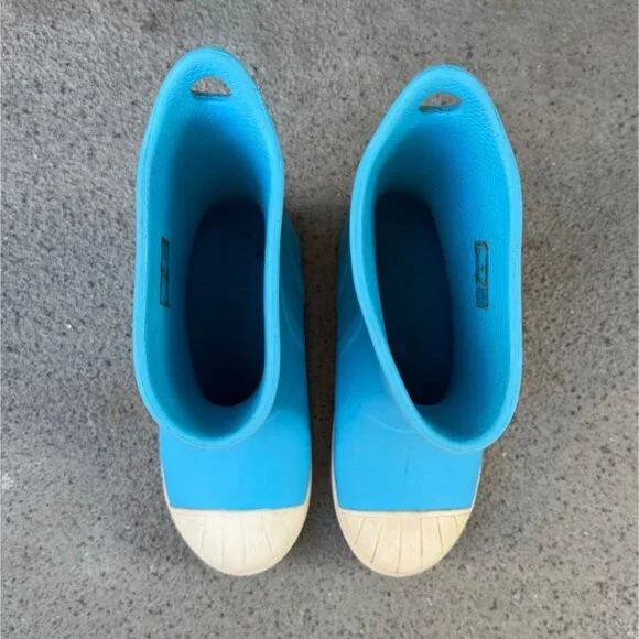 CROCS Bump It Rain Boots Kids 12 C12 Waterproof Rubber Gum Boot Unisex Girls Boy - Picture 10 of 11